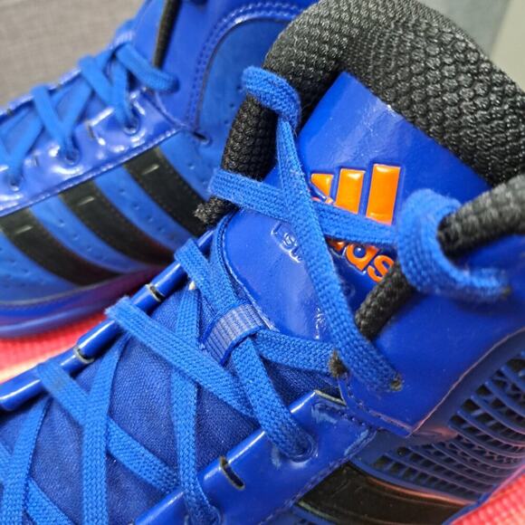 Size 13 - Adidas Adipure Men Blue Solid Black - Picture 10 of 16